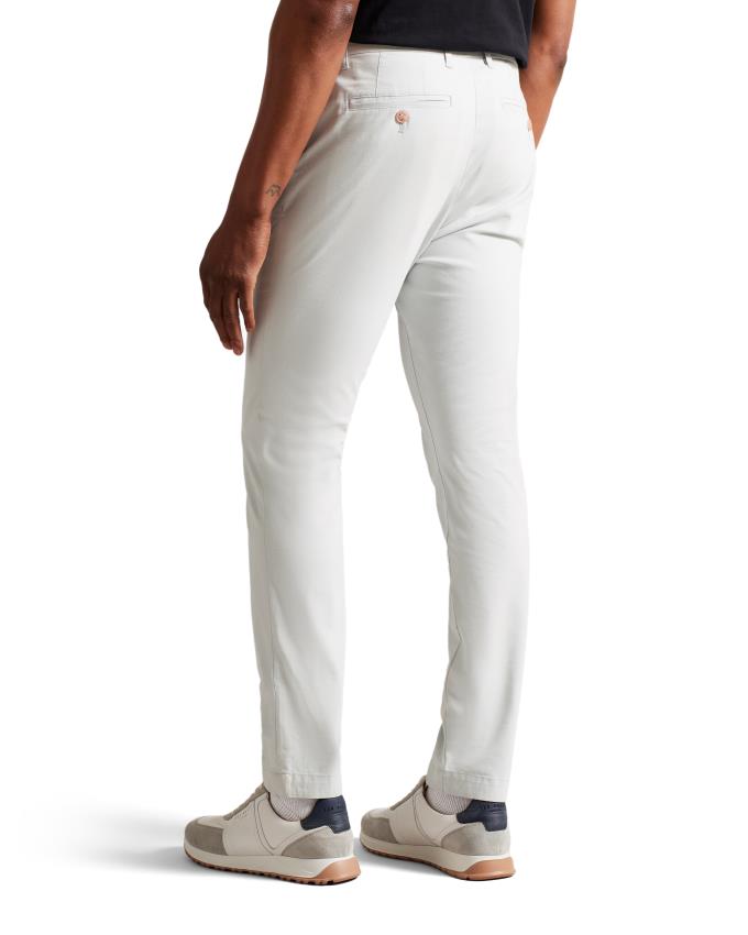 Pantalon Chino Ted Baker Slim Grise Clair Homme | TVV-14894240